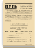 №61. Октябрь 1939 - Март 1940