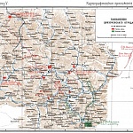 Расположение Цинхэченского отряда к 5 февраля 1905 года