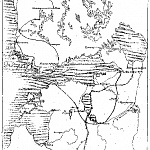 Карта походов 1714 и 1718 годов.