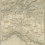 Положение войск на севере Италии 21 апреля 1799 г.